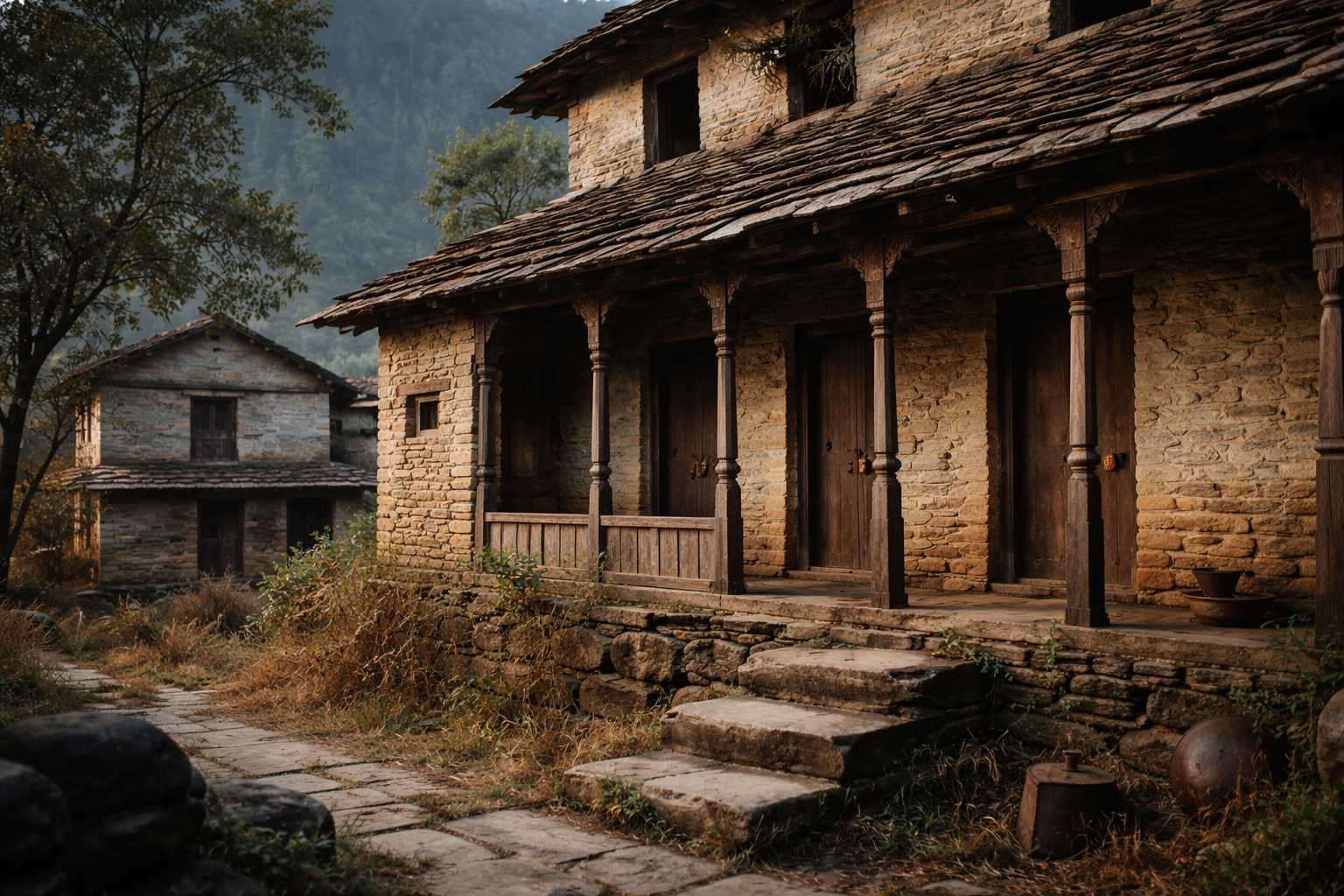 locked-houses-kumaun-village