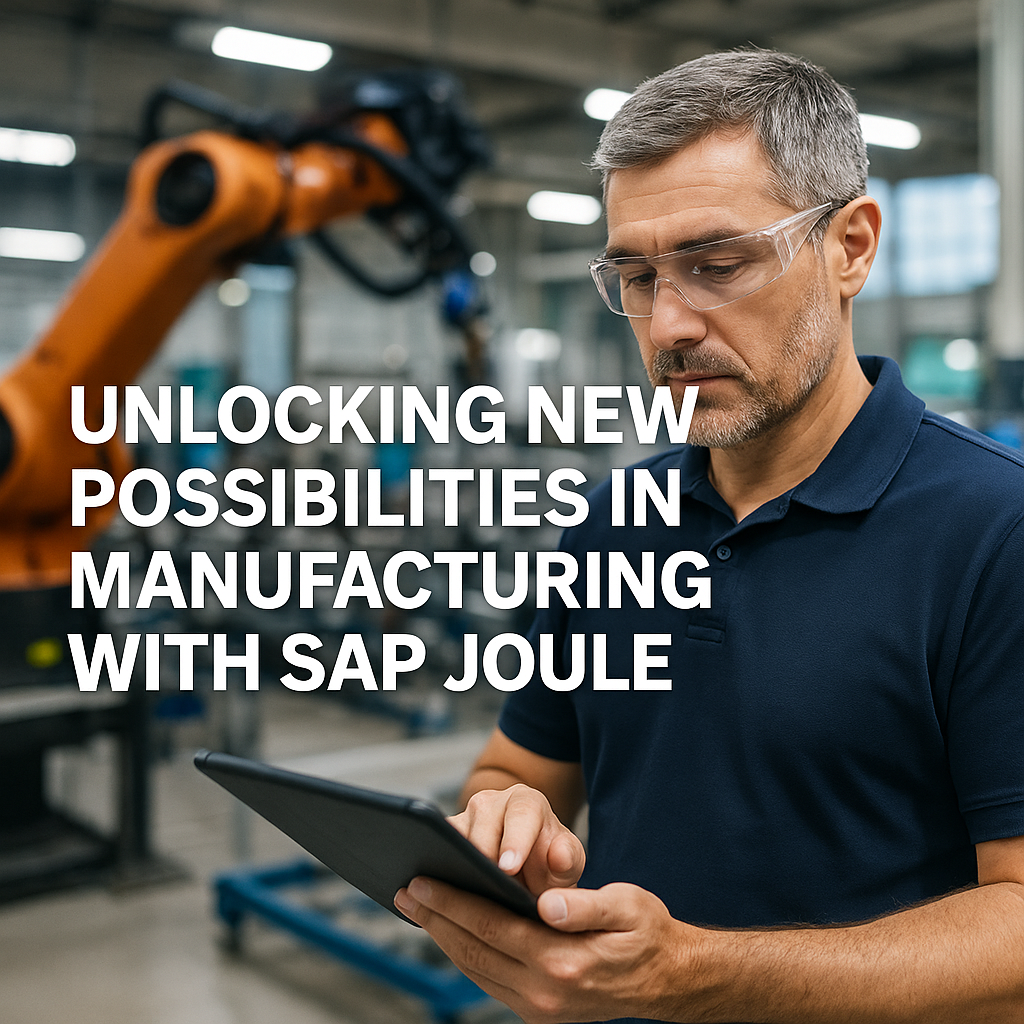 “Revolutionizing the Manufacturing Landscape: An Insight into SAP Joule’s Potential”