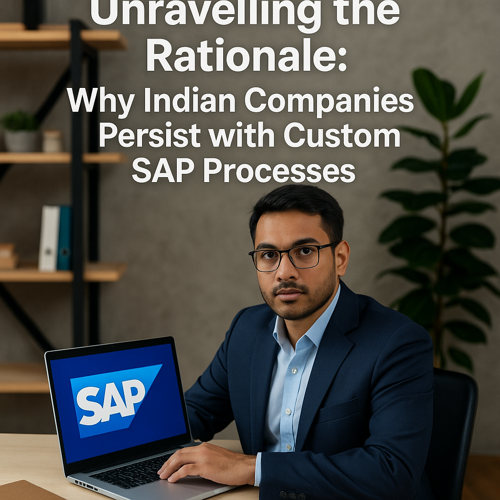 “Decoding the Persistent Use of Custom SAP Processes: An Insight into Indian Companies”
